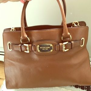 Michael Kors Hamilton Bag (cognac)